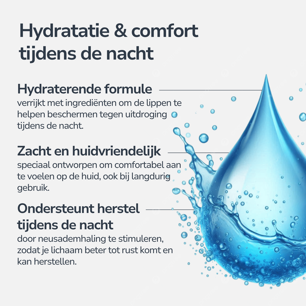 Hydraterende Mondtape
