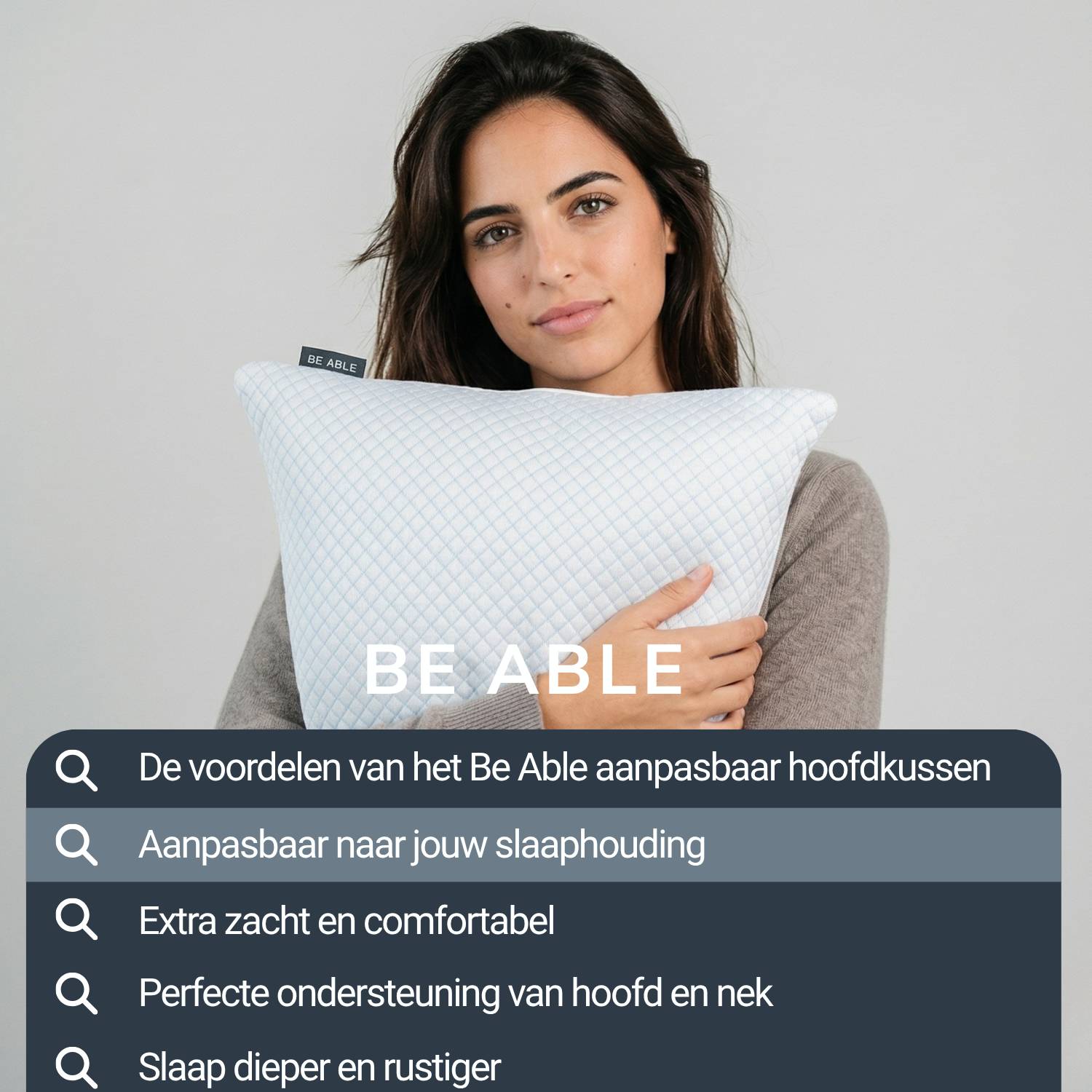 Aanpasbaar Hoofdkussen