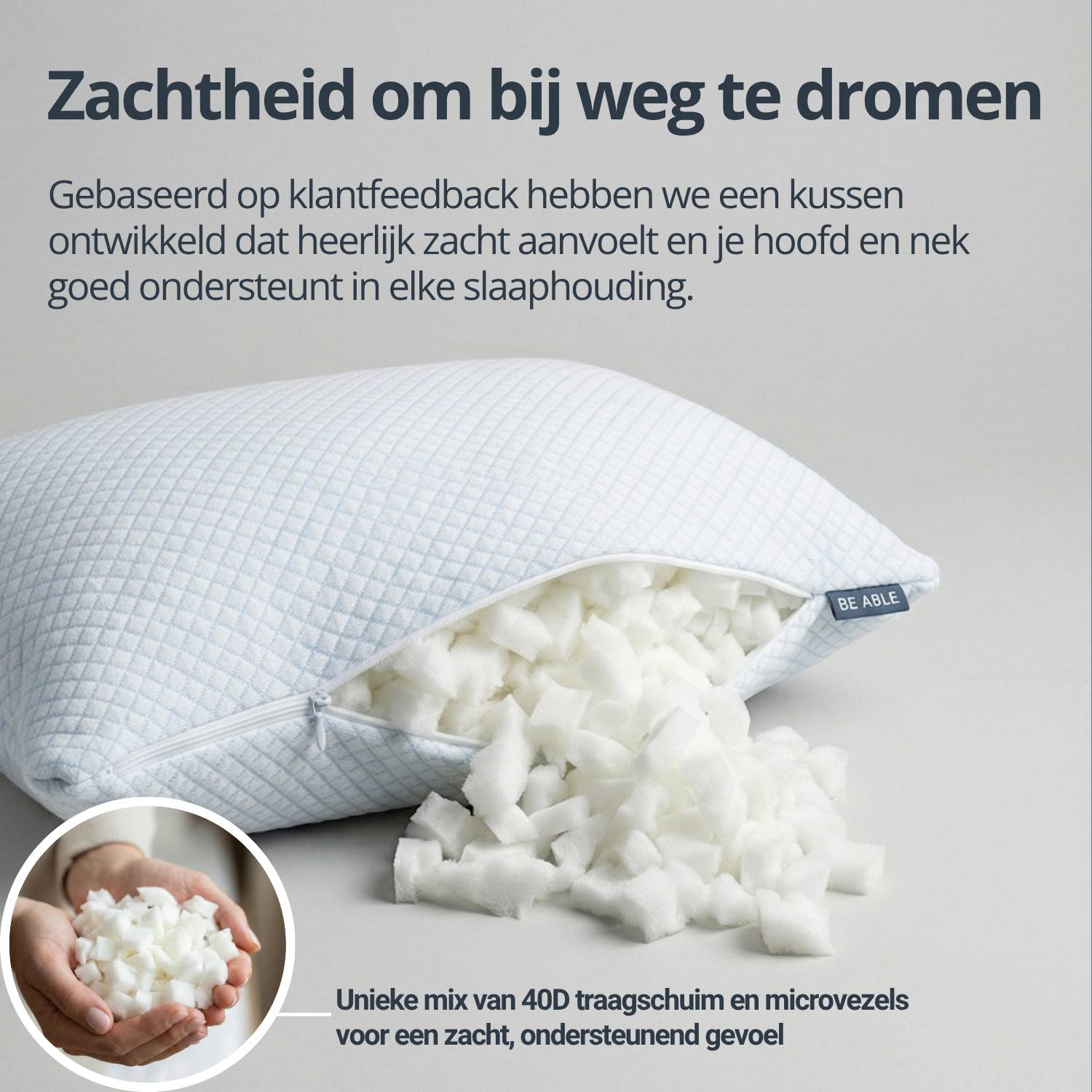 Aanpasbaar Hoofdkussen