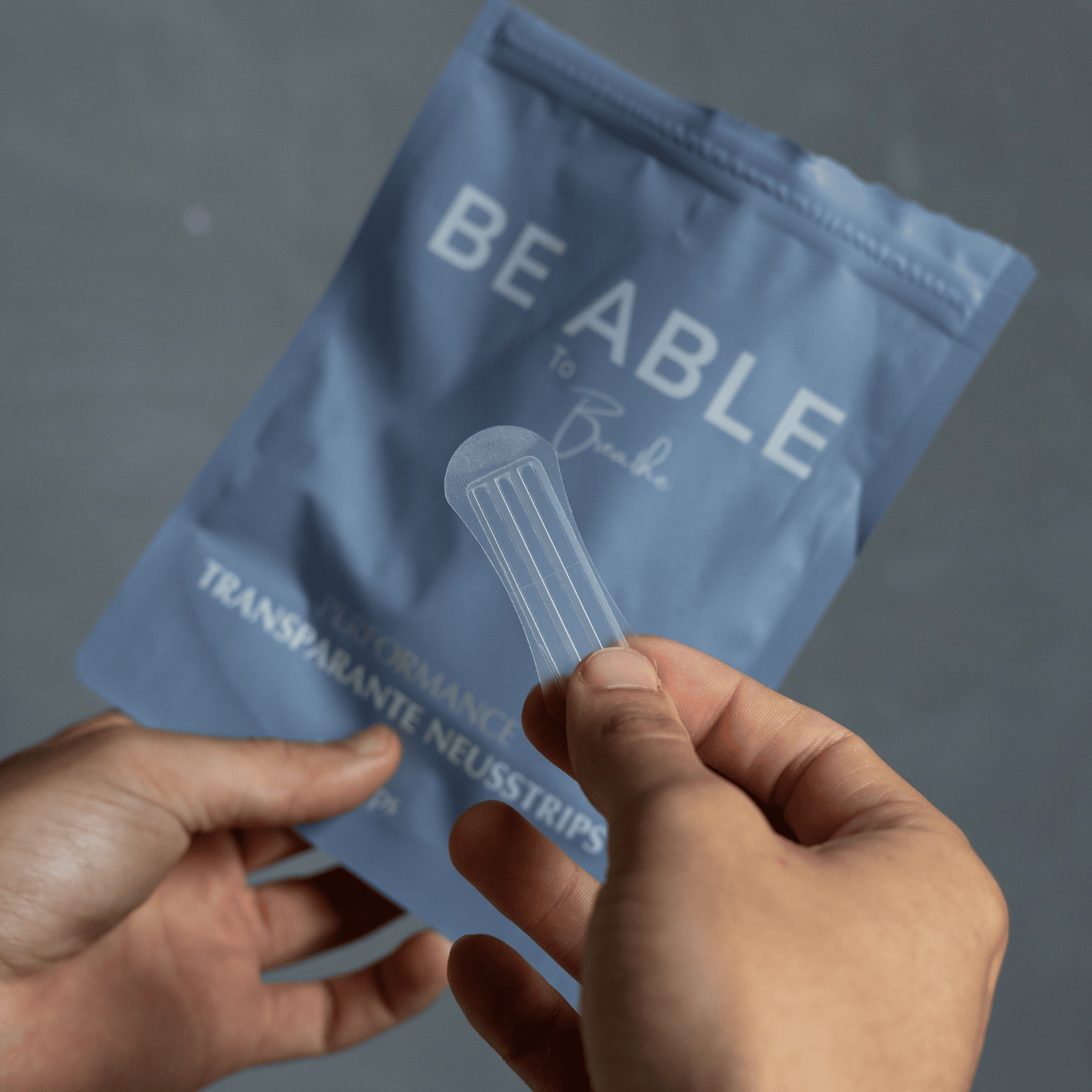 Transparante Neusstrips