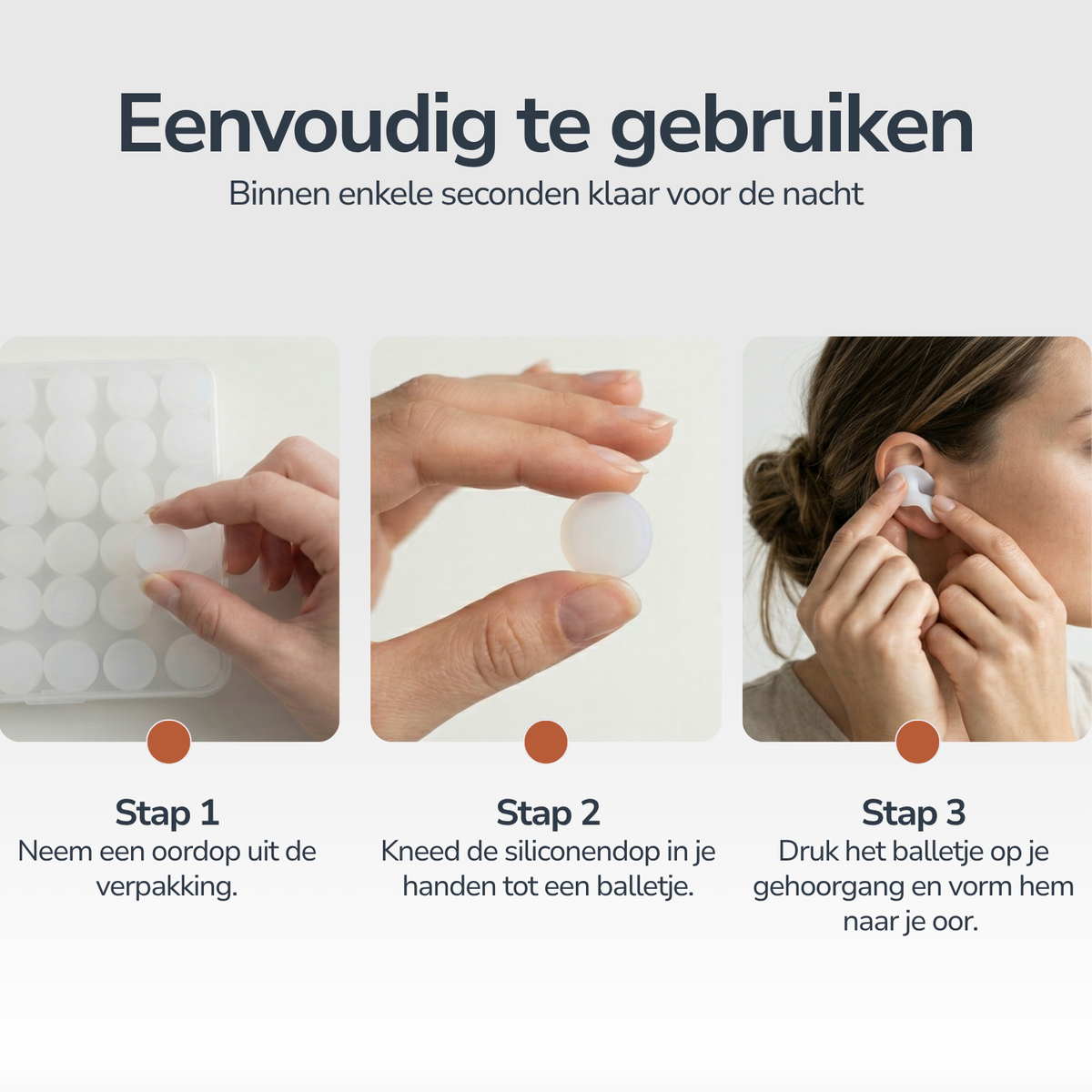Siliconen Oordoppen