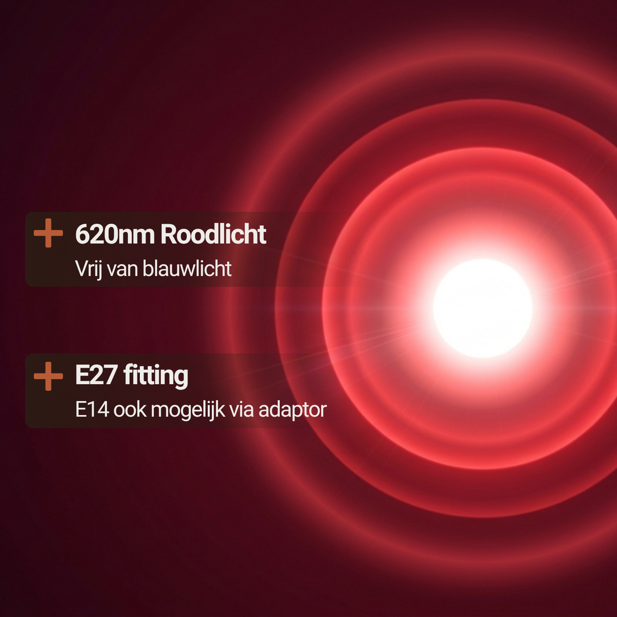 Rood Licht Lamp E27