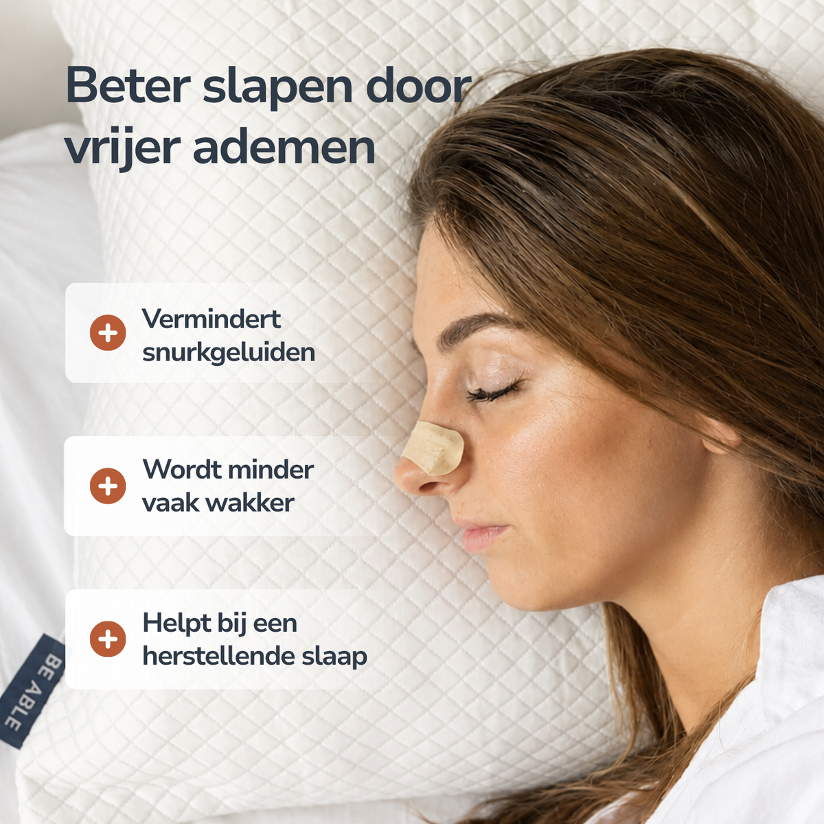 Zandbruine Neusstrips