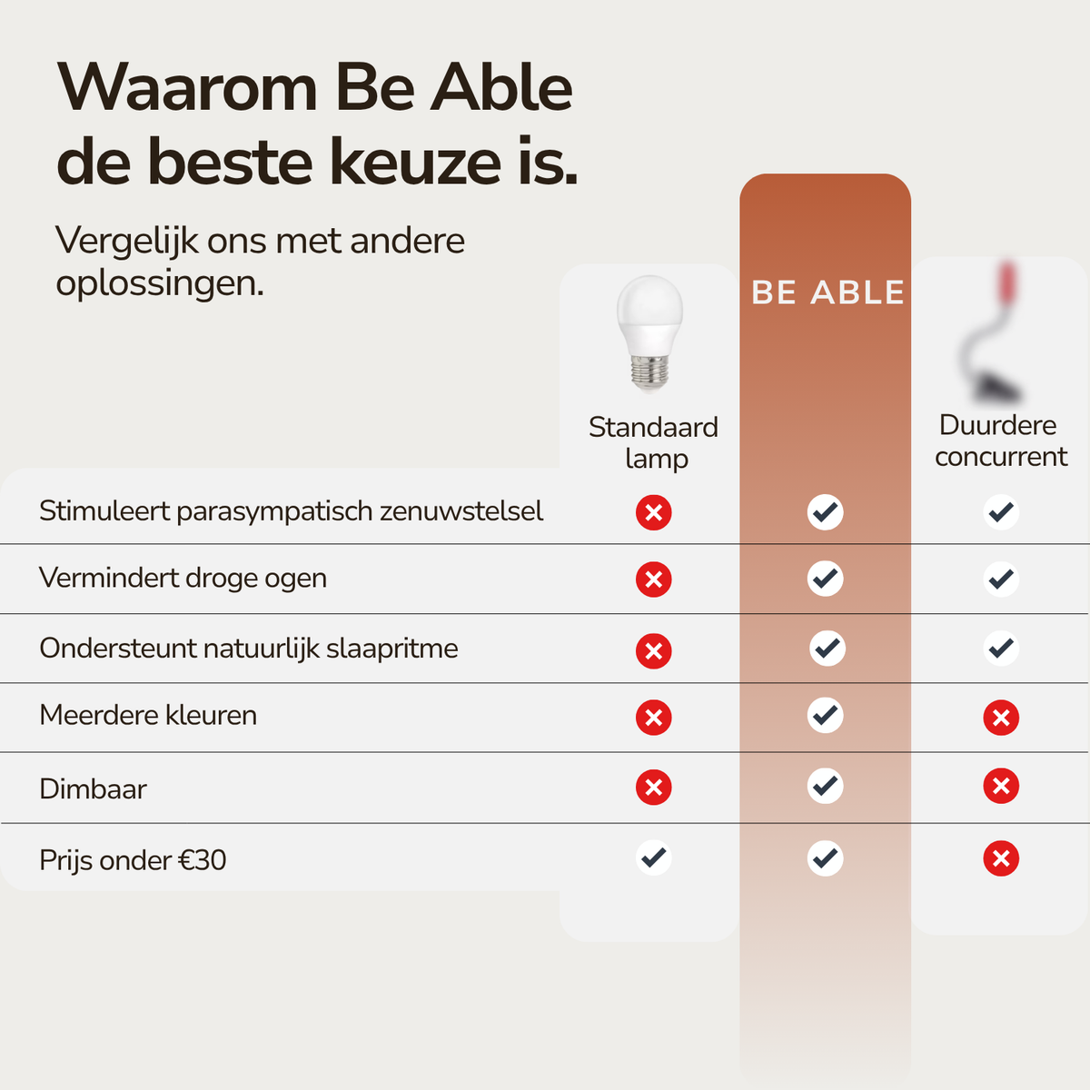 Rood Licht Leeslamp