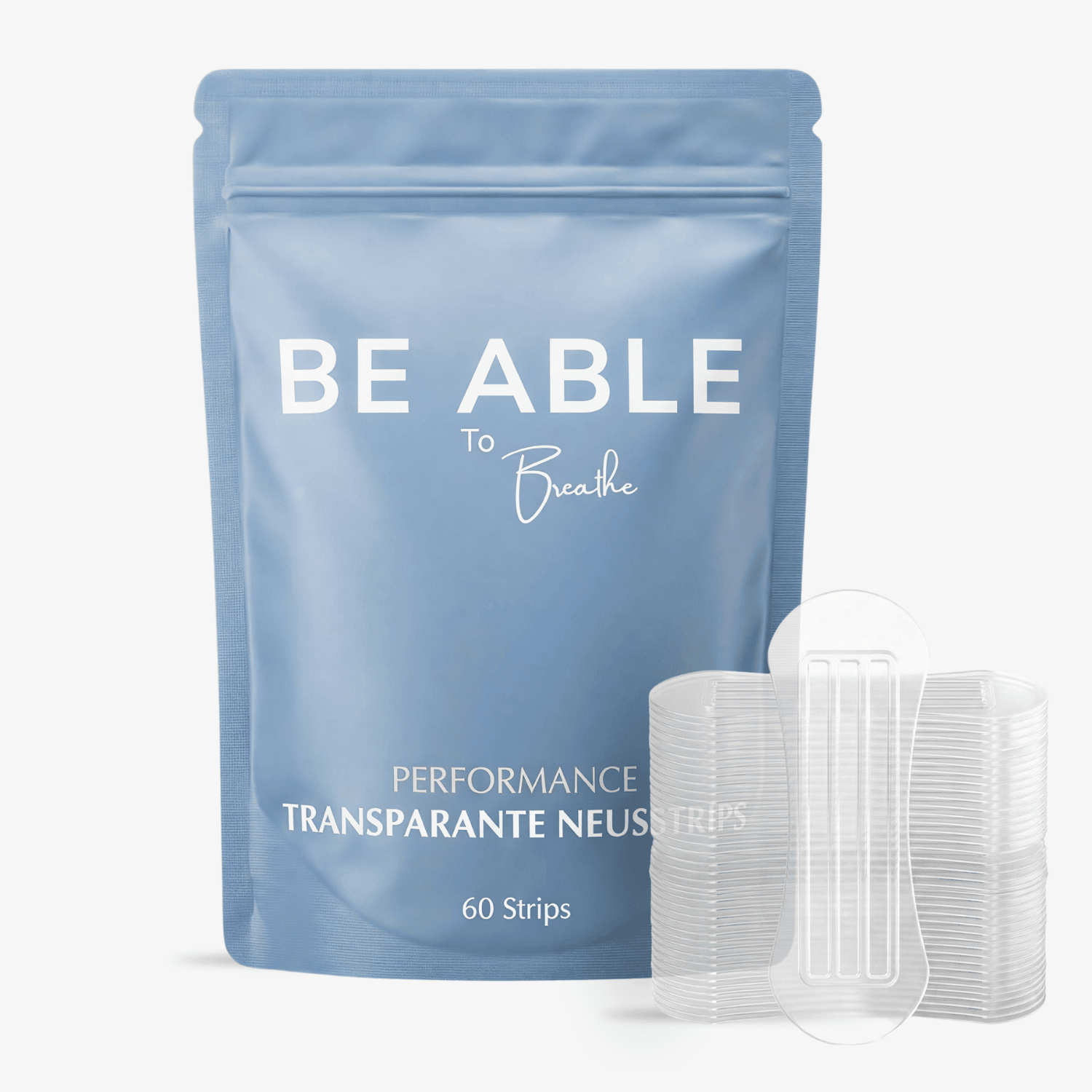 Transparante Neusstrips