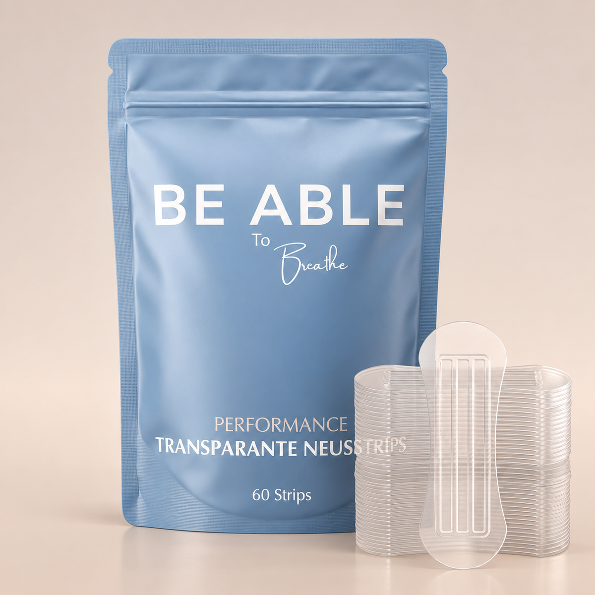 Transparante Neusstrips