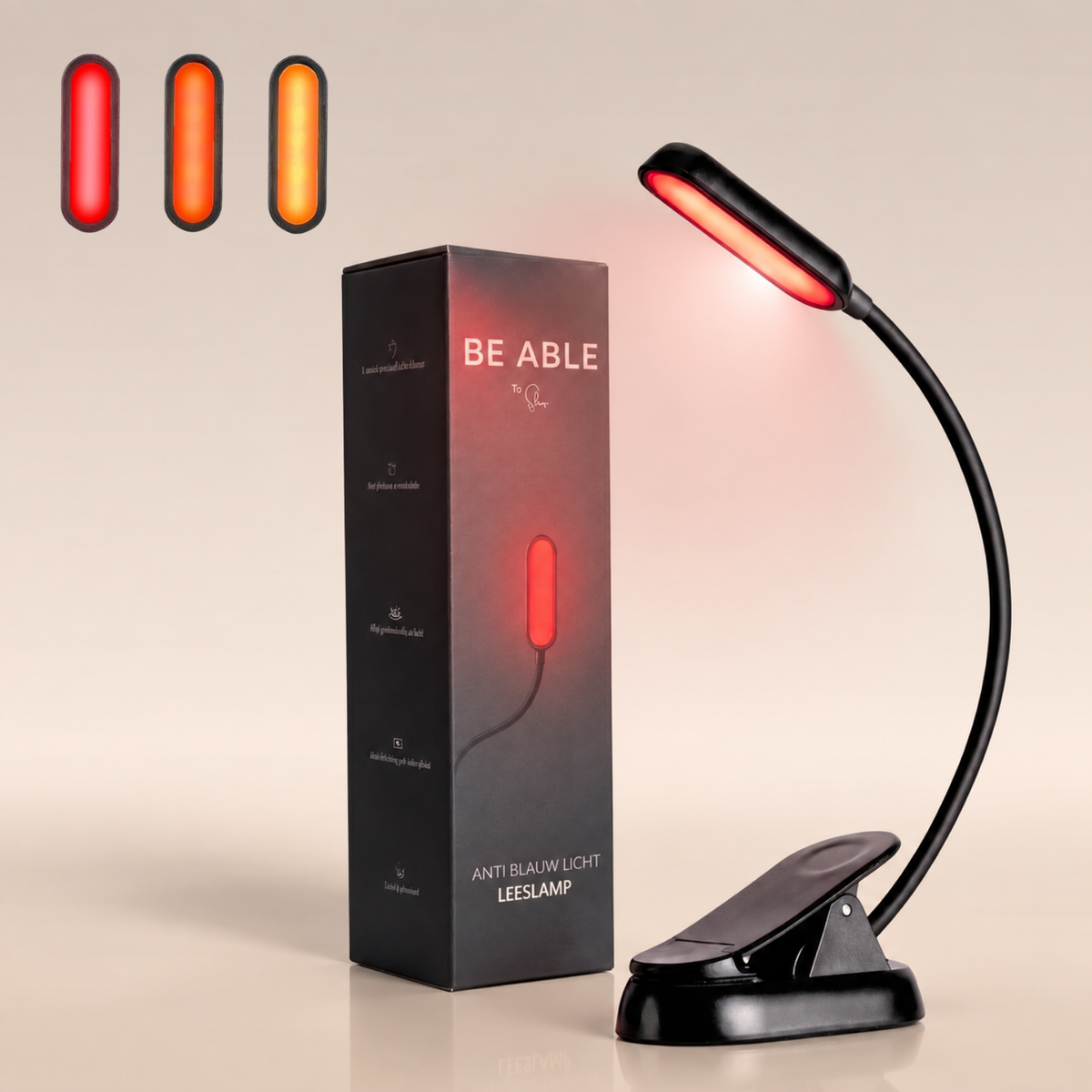 Rood Licht Leeslamp