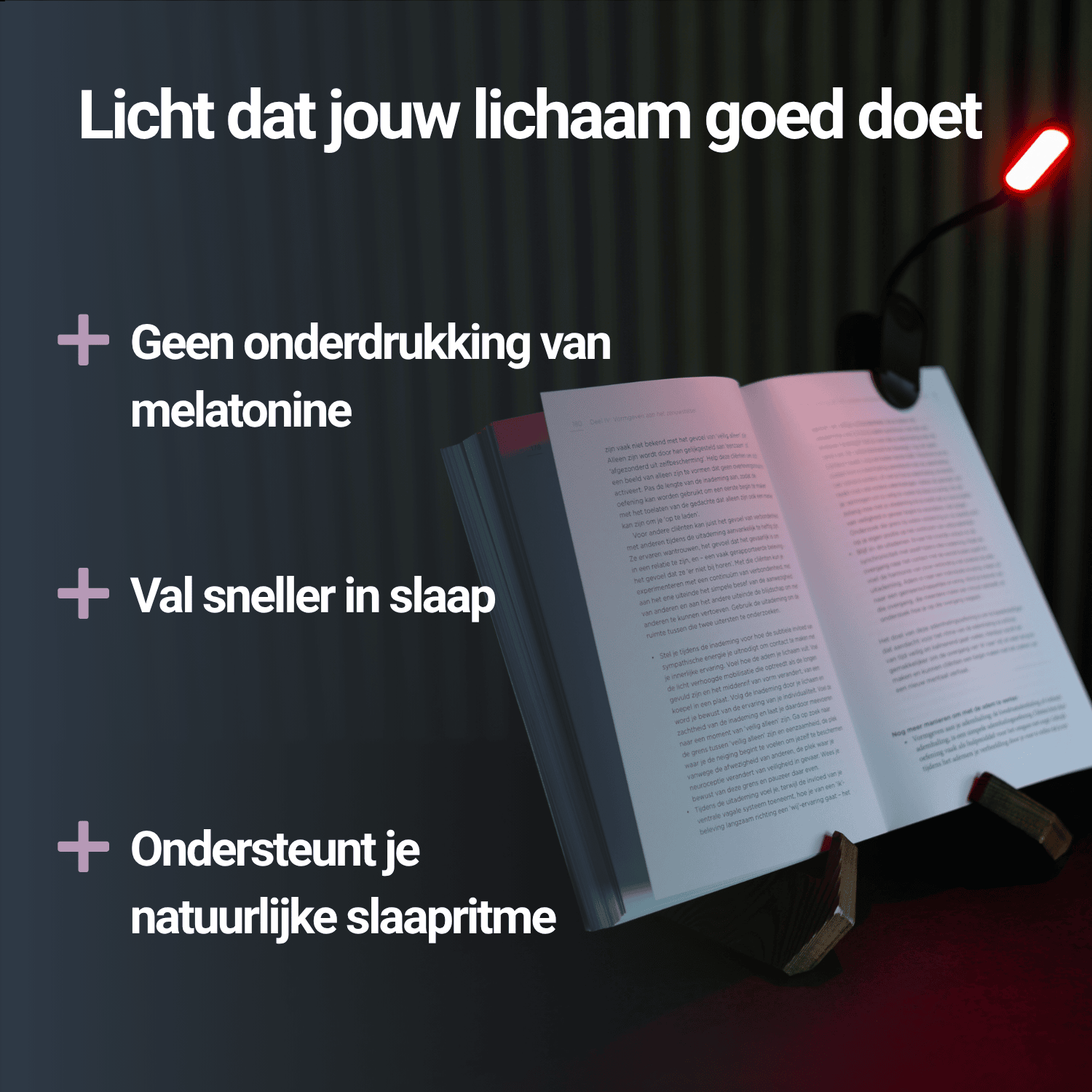 Rood Licht Leeslamp