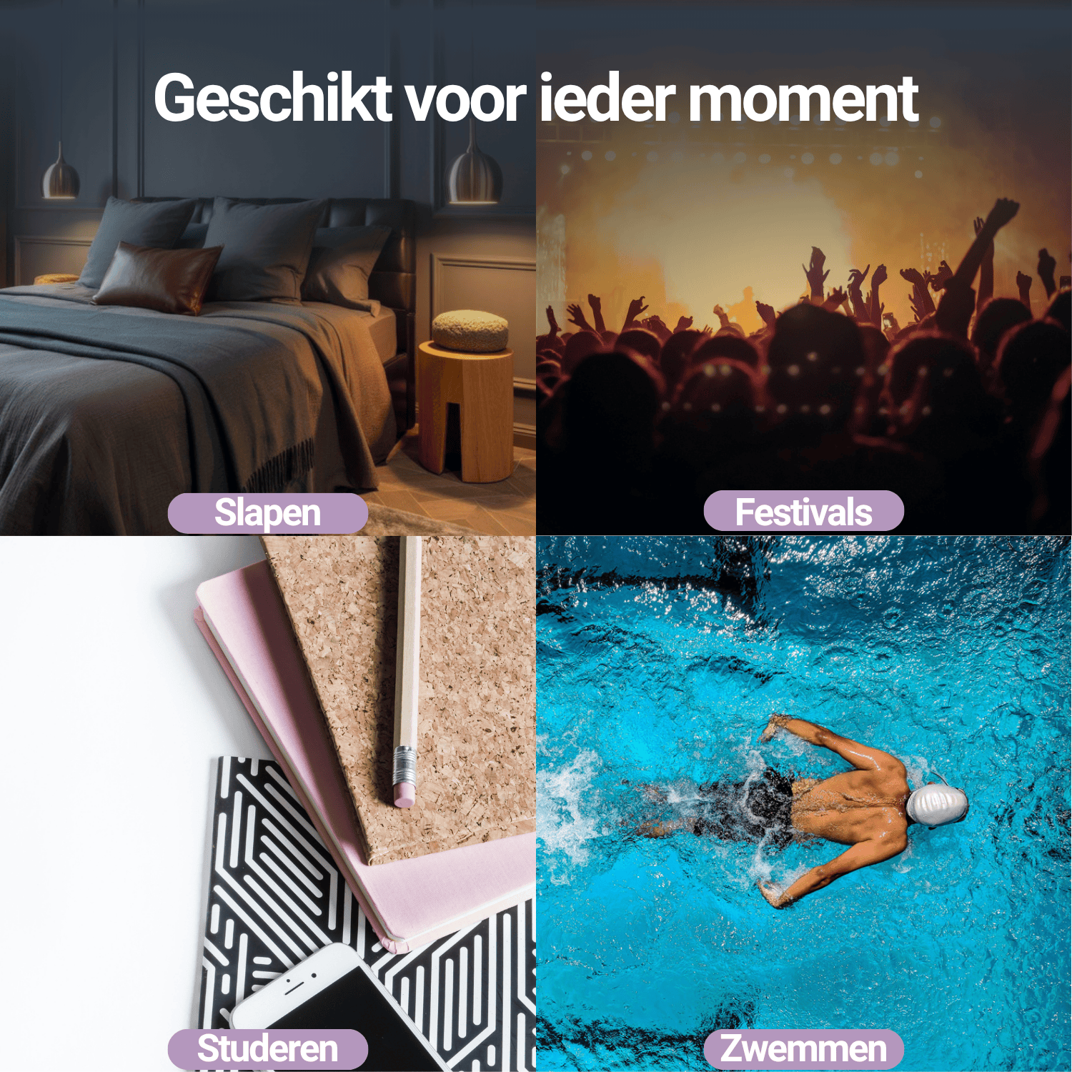 Siliconen Oordoppen