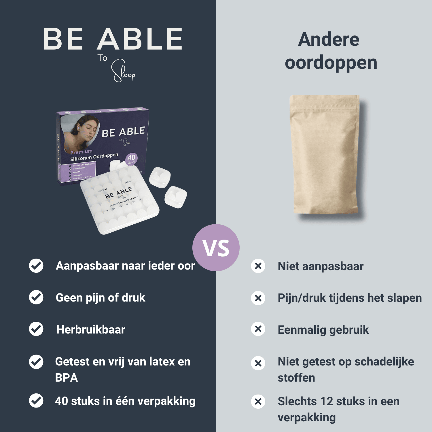Siliconen Oordoppen
