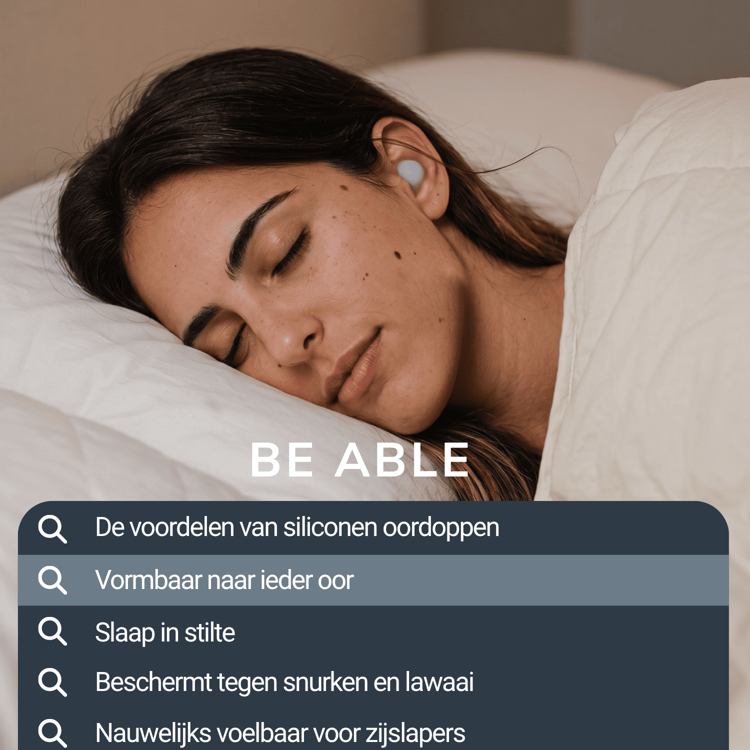 Siliconen Oordoppen