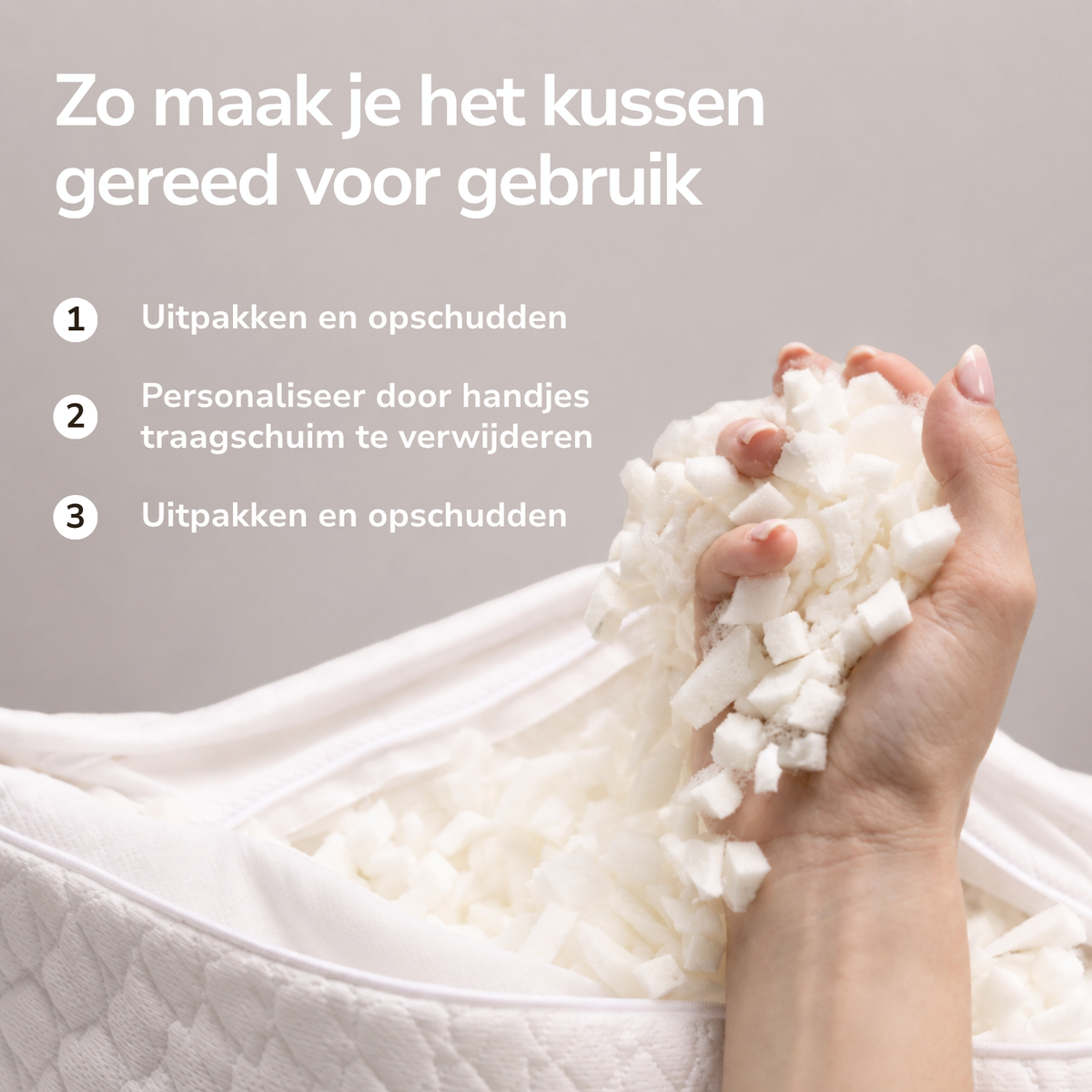Aanpasbaar Hoofdkussen