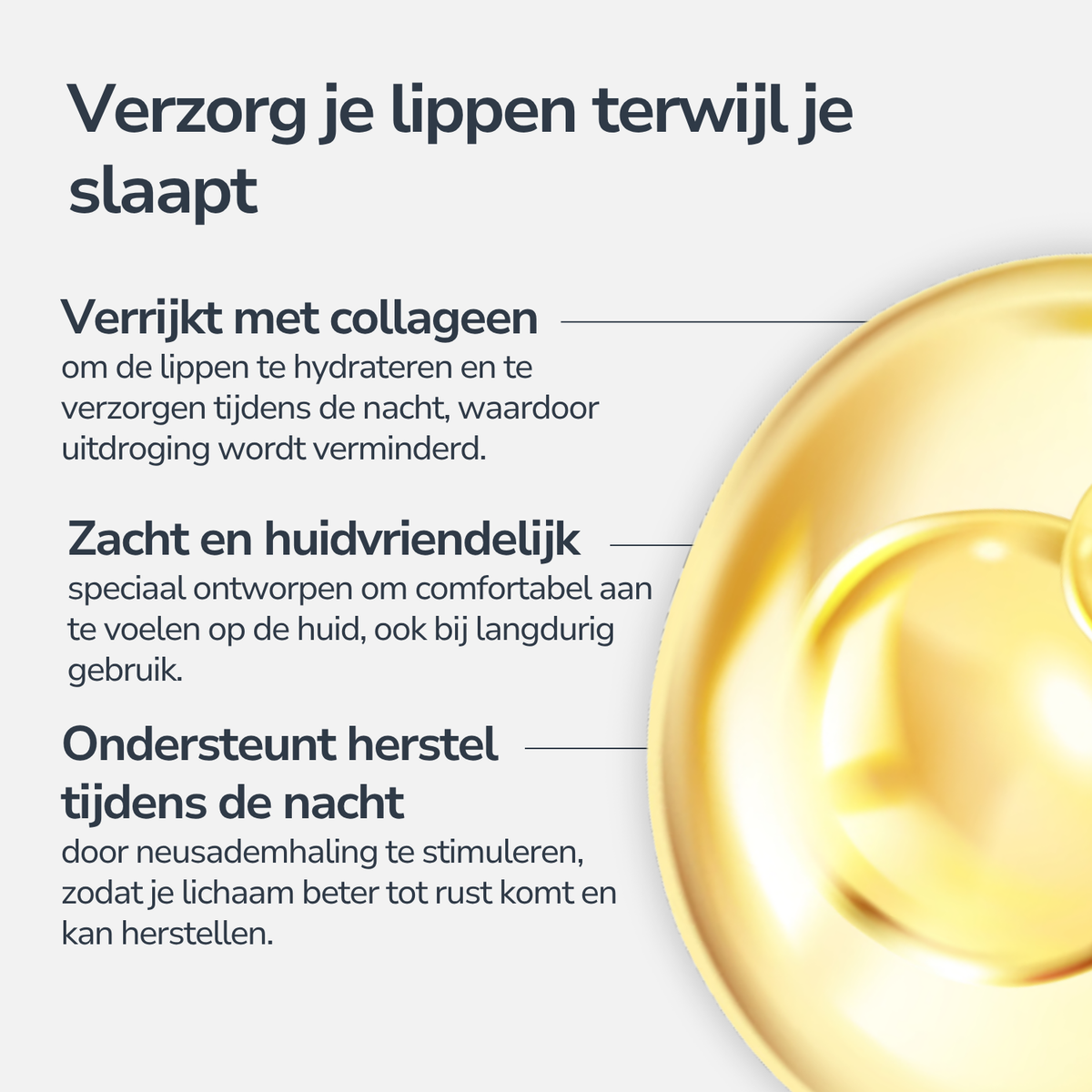 Collageen Mondtape