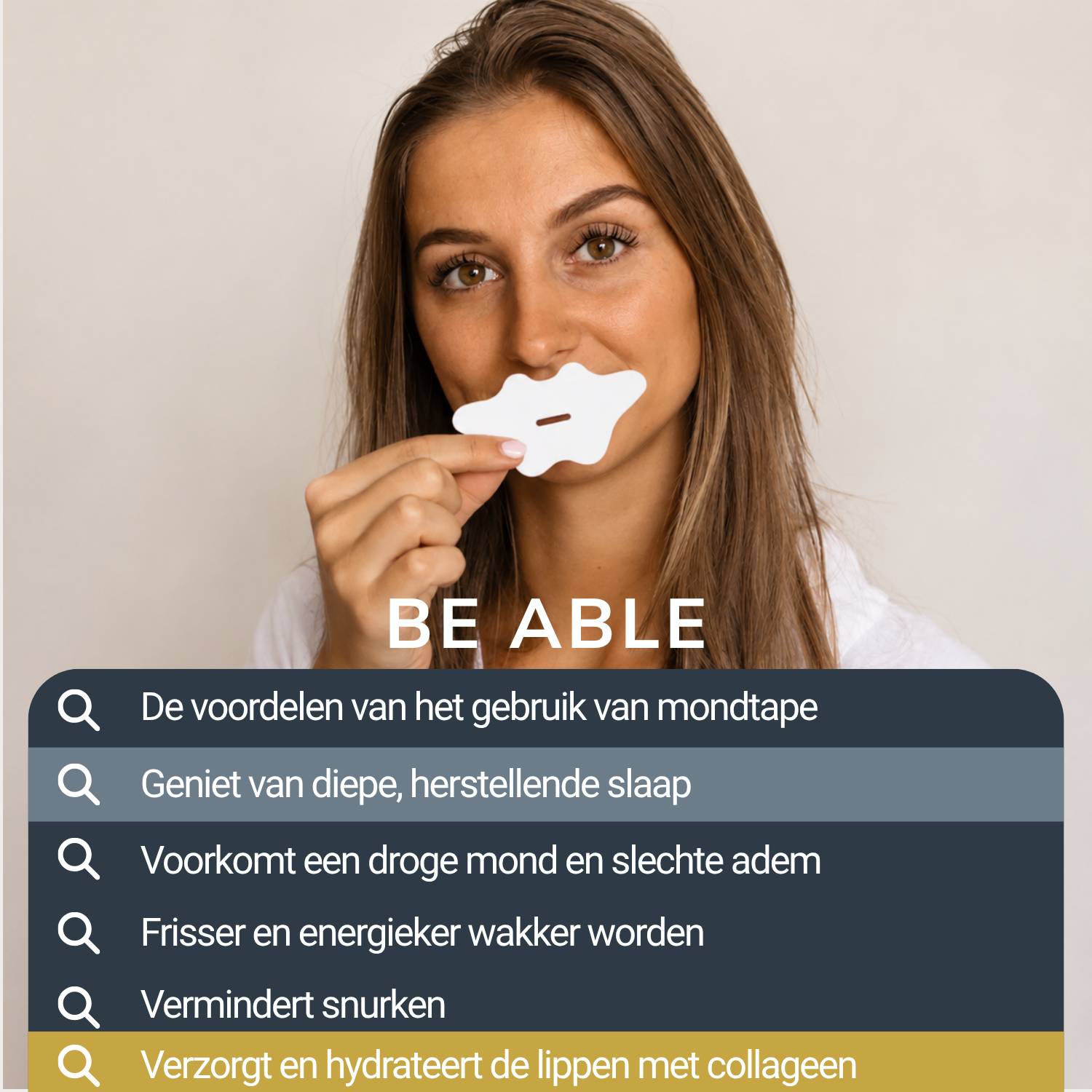 Collageen Mondtape